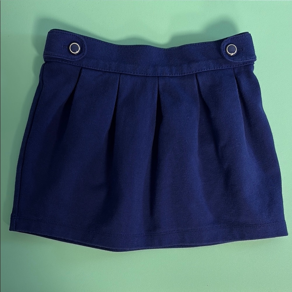 Gymboree Navy Blur Skirt, Girl size 5, Summer Skirt, Uniform Skirt